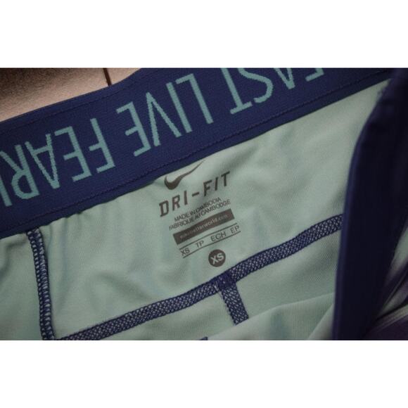 Nike Leggings Dri Fit Purple Athletic Yoga Compression Womens Size XS XSMALL - Picture 4 of 7